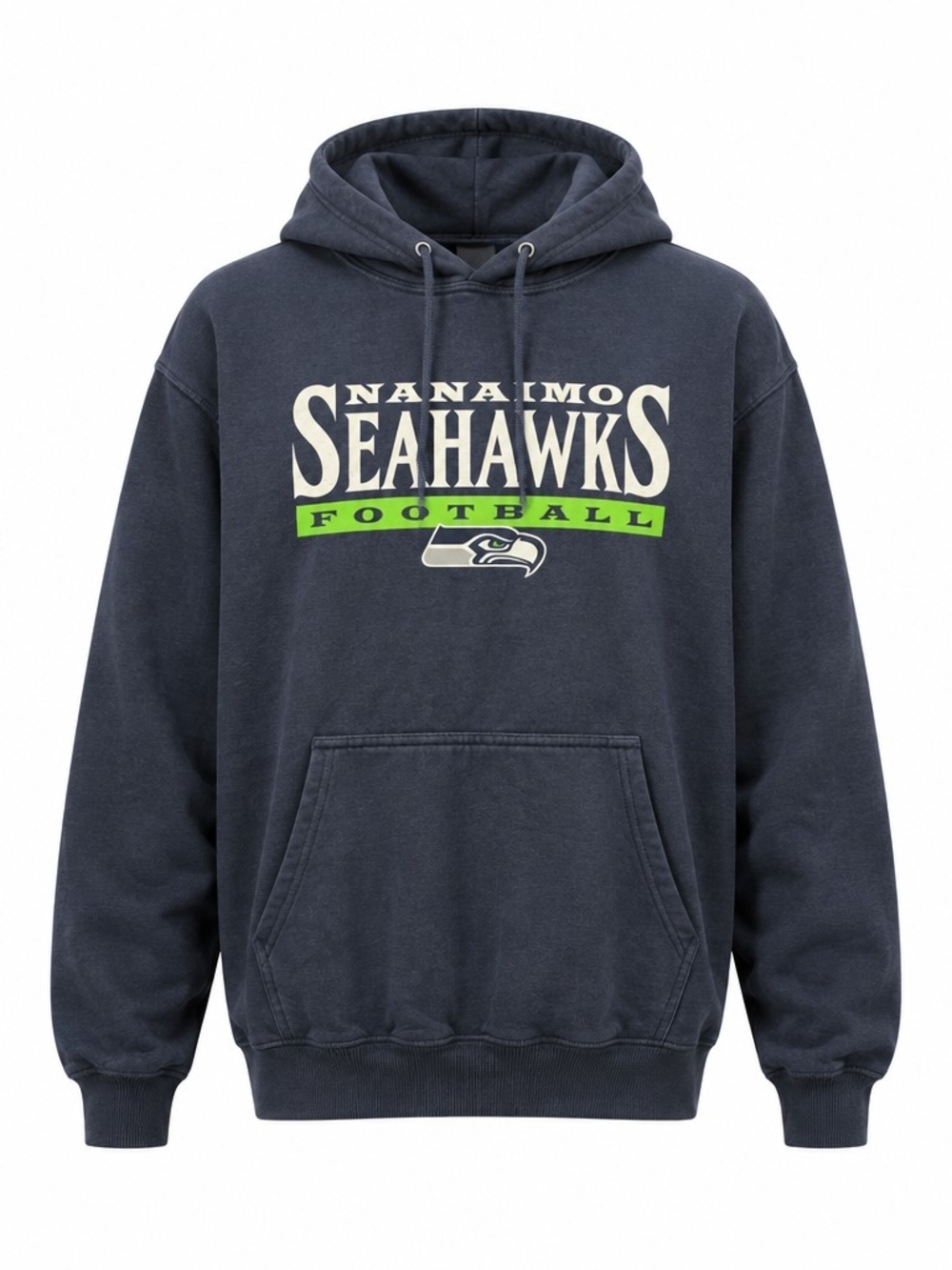 Nanaimo Seahawks Local Football Organization Navy Pullover Hoodie